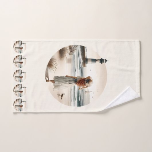 Balade Phare (Serviette à main)