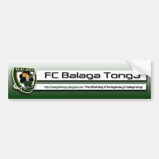 Balaga bumpersticker (Voorkant)