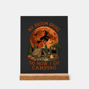 Balai Casse Halloween Sorcière Camping Tente Feu d