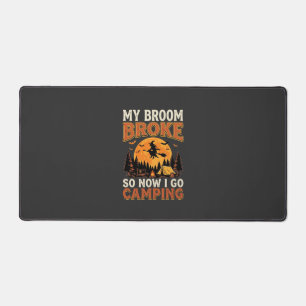 Balai de camping Halloween Design d'horreur vintag