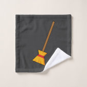 Balai de sorcière (Gant de toilette)