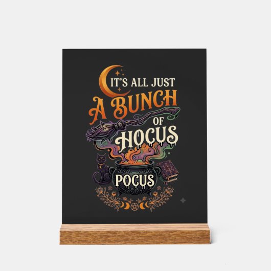 Balai de sorcière Hocus Pocus Chat noir Chaudron m (Recto)