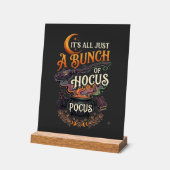 Balai de sorcière Hocus Pocus Chat noir Chaudron m (Angle)