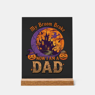 Balai Papa Brisé Halloween Maison Hantée Moustache