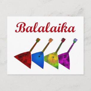 Balalaika Briefkaart