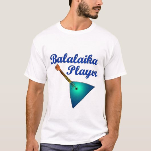 Balalaika Player T-shirt (Voorkant)