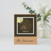 Balance 24 septembre au 23 octobre Carte postale (Debout devant)