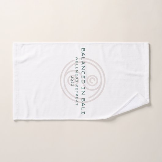 Balancé Dans Bali Sweat Towel (Serviette à main)