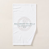 Balancé Dans Bali Sweat Towel (Serviette à main)