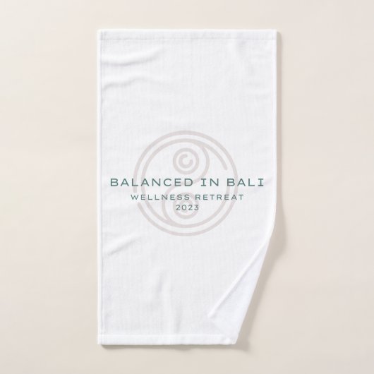 Balancé Dans Bali Sweat Towel (Serviette à main)