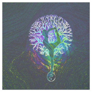 Balance en Harmony Yoga Tree Stof