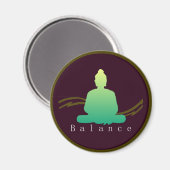 "Balance" Magnet Bouddha. (Recto/Verso)