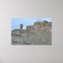 Balance Rock Stretted Canvas afdrukken