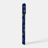 Balance Zodiaque+Symboles d'Astrologie Motif Or+Bl (Côté droit)