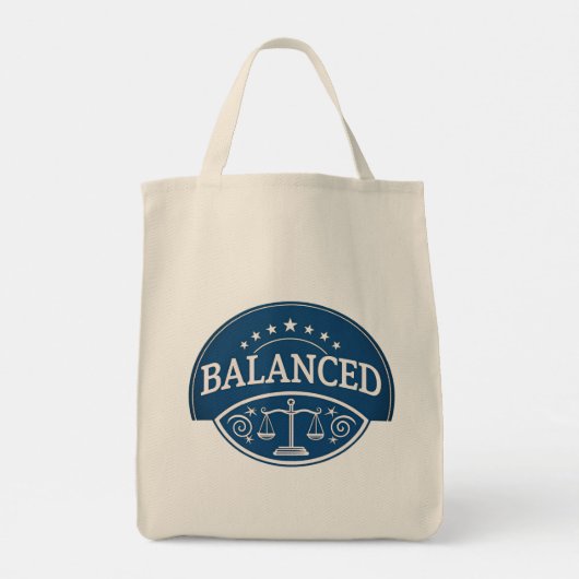 Balanced Grocery Tote Bag (Dos)