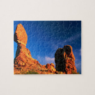 Balanced Rock bij Sunset Legpuzzel