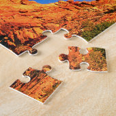 Balanced Rock bij Sunset Legpuzzel (Zijkant)