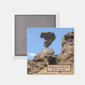 Balanced Rock Buhl Idaho Magneet (Voorkant / Achterkant)