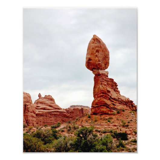 Balanced Rock Foto Afdruk (Voorkant)