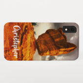 Balanced Rock Gepersonaliseerde naam Case-Mate iPhone Case (Achterkant (horizontaal))