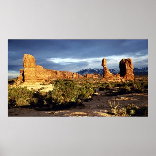 Balanced Rock Panoramic Poster (Voorkant)