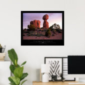 Balanced Rock Poster (Thuiskantoor)