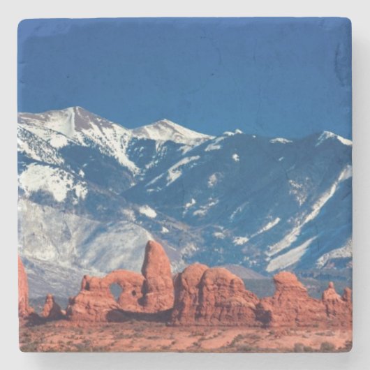 Balanced Rock Trail Stenen Onderzetter (Voorkant)