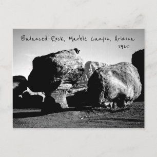 Balanced Rock, Verenigde Staten Marble Canyon, Ari Briefkaart