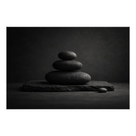 Balanced Silence Perfect Poster