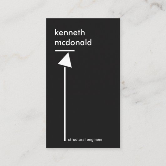 Balanceerpilootdriehoeksplatformtechniek Visitekaartje (Voorkant)