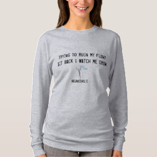 BALANCEHOLIC Ga achterover en kijk hoe ik bovenaan T-shirt