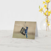 Balancer Blue Jay Penser à votre carte (Fleur jaune)