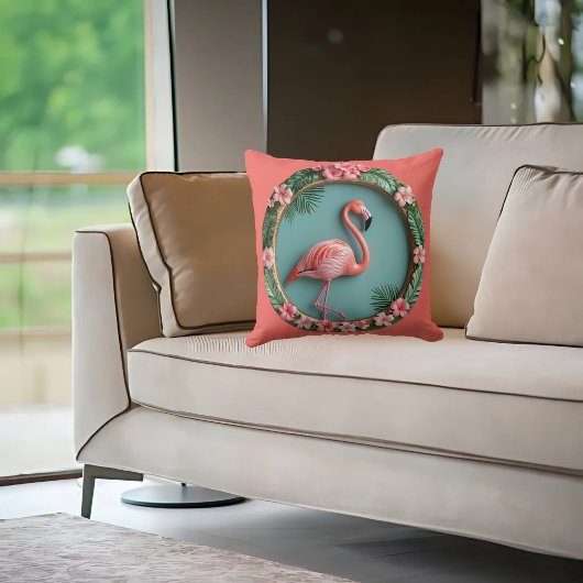 Balancerende Flamingo Kussen