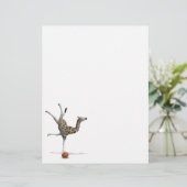 Balancerende Giraffe (Staand voorkant)