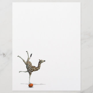 Balancerende Giraffe