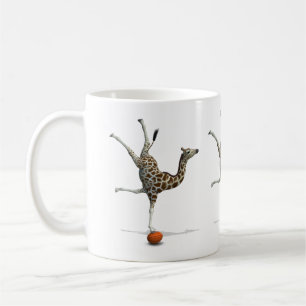 Balancerende Giraffe Koffiemok