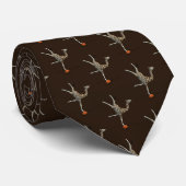 Balancerende Giraffe Stropdas (Opgerold)