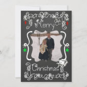 Balances blanches Carte de vacances photo Customis (Devant)