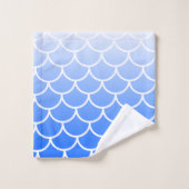 Balances de sirène Ensemble de serviettes de bain  (Gant de toilette)