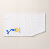 Balances de sirène Ensemble de serviettes de bain  (Serviette à main)