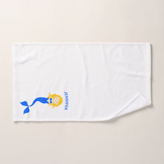 Balances de sirène Ensemble de serviettes de bain  (Serviette à main)