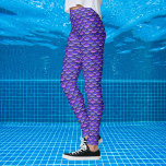 Balances de sirène motif violet et rose<br><div class="desc">Ébalance répétitive motif en violet avec un peu de rose,  également disponible en vert et rose. Portez-vous juste pour vous amuser ou confectionnez un superbe costume de sirène.</div>