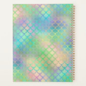 Balances de sirène personnalisées Rainbow Shimmer (Dos)