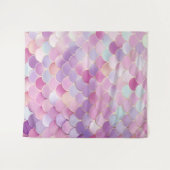 Balances de sirène Tapisserie fête d'anniversaire (Devant (Horizontal))