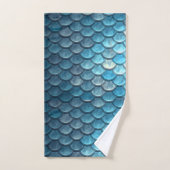 Balances de sirènes Turquoise (Serviette à main)