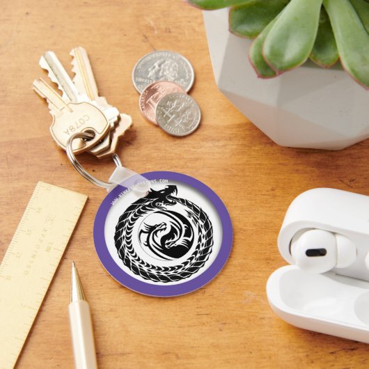 Balancing Dragons Sleutelhanger (Bureau)
