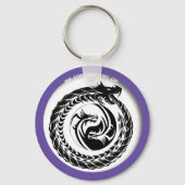 Balancing Dragons Sleutelhanger (Achterkant)