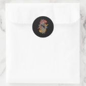 Balancing Koi Ronde Sticker (Tas)