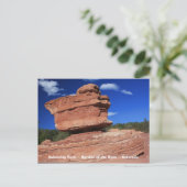 Balancing Rock ~ Colorado Carte postale (Debout devant)