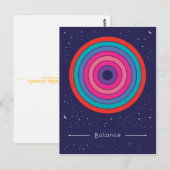 Balans Briefkaart (Voorkant / Achterkant)
